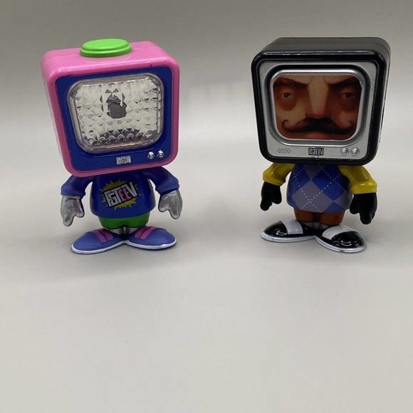 FGTeeV Mini Figure Series 3 PARTY IN THE ELEVATOR TV Mini Figure~Neighbor FG TV - Picture 1 of 2